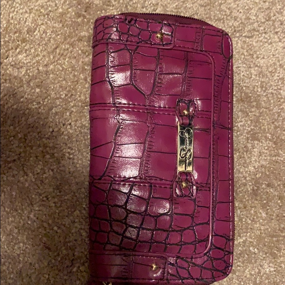 Jessica Simpson purple wallet